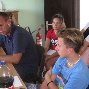 Visit of Junior Naturalist Camp participants to the Botos Biogas Plant
