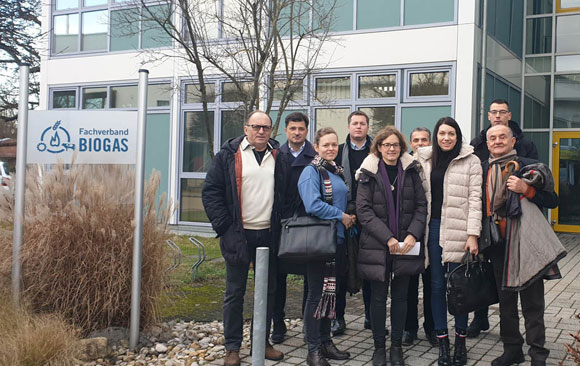 Verband Biogas zu Besuch bei der Partnerorganisation Fachverband Biogas e.V.