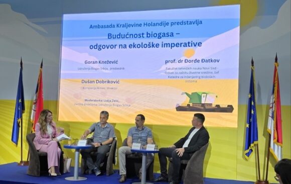 Panel Udruženja Biogas Srbija na štandu EU delegacije na Sajmu poljoprivrede u Novom Sadu