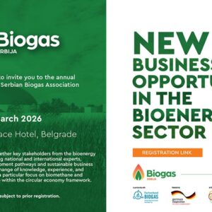 Announcement of the Annual Conference of the Serbian Biogas Association – “New Business Opportunities in the Bioenergy Sector”