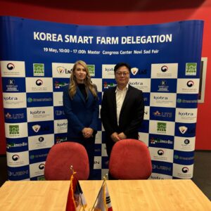 Serbian Biogas Association Participates in B2B Meetings with Korean Smart Farming Companies