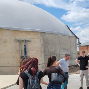 Singidunum University Students Visit the Biogas Petrov Plant in Ilandža